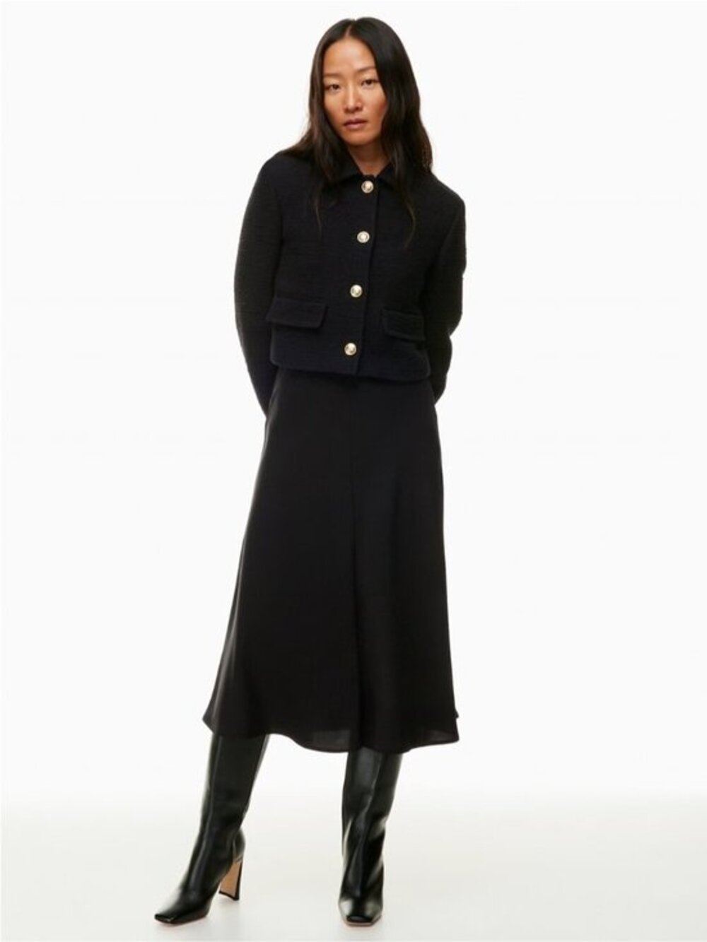 Aritzia Babaton Black Frances Jacket size XXS - Picture 1 of 9